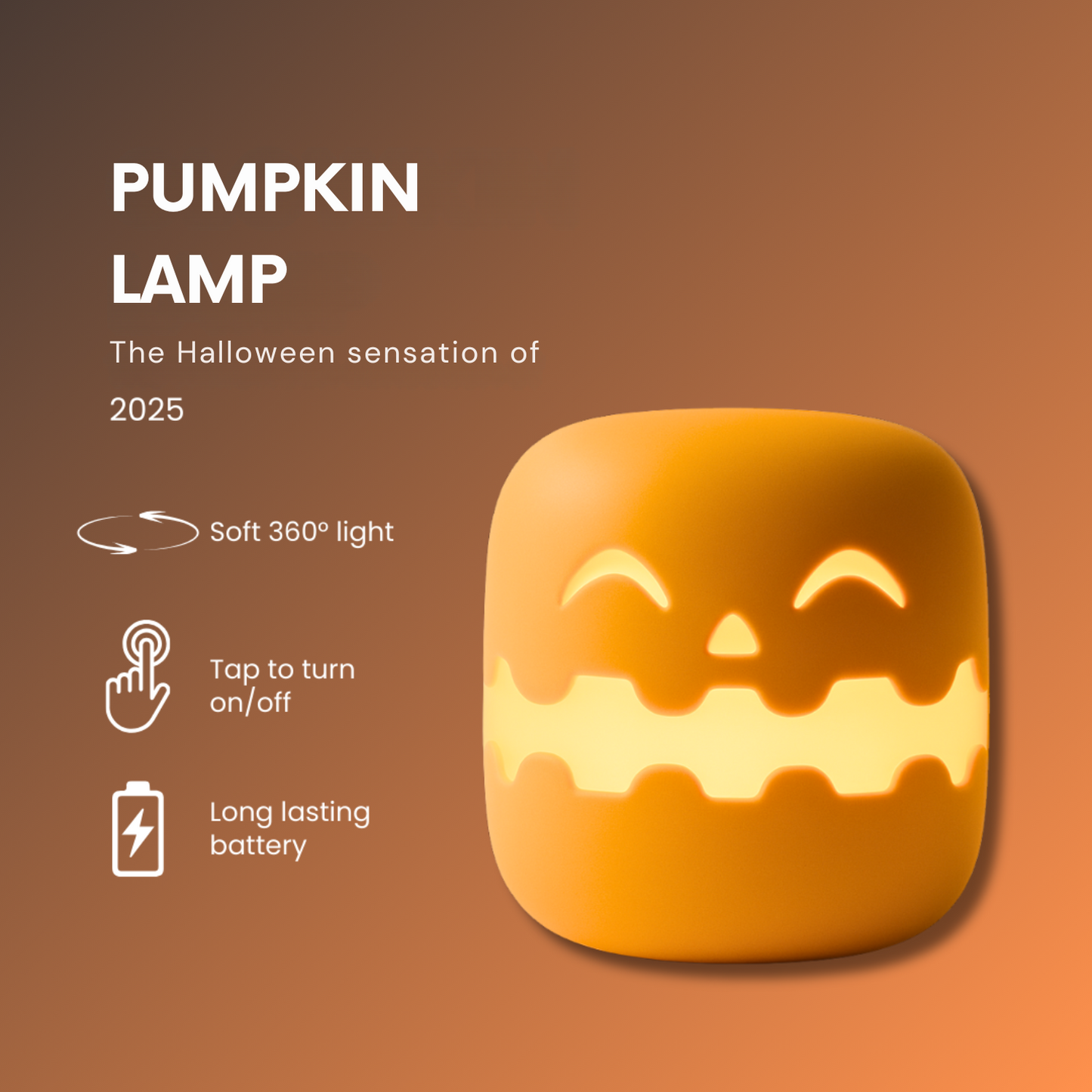 Smartlife Pumpkin Lamp