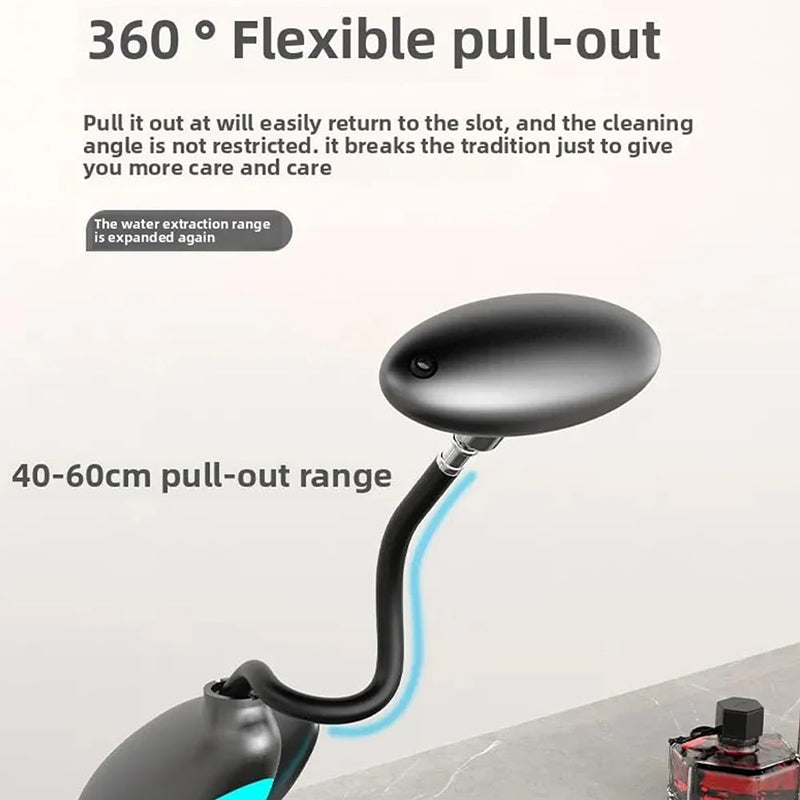 Bathroom Pull-Out Faucet with LED Light
