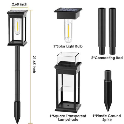 Solar Pathway Lights(4pcs)